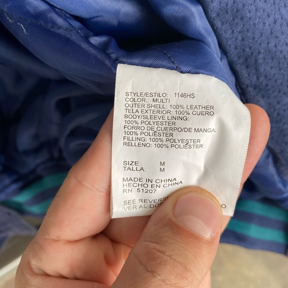 Vintage Miami Dolphins Suede Leather Jacket - Picture 7 of 8